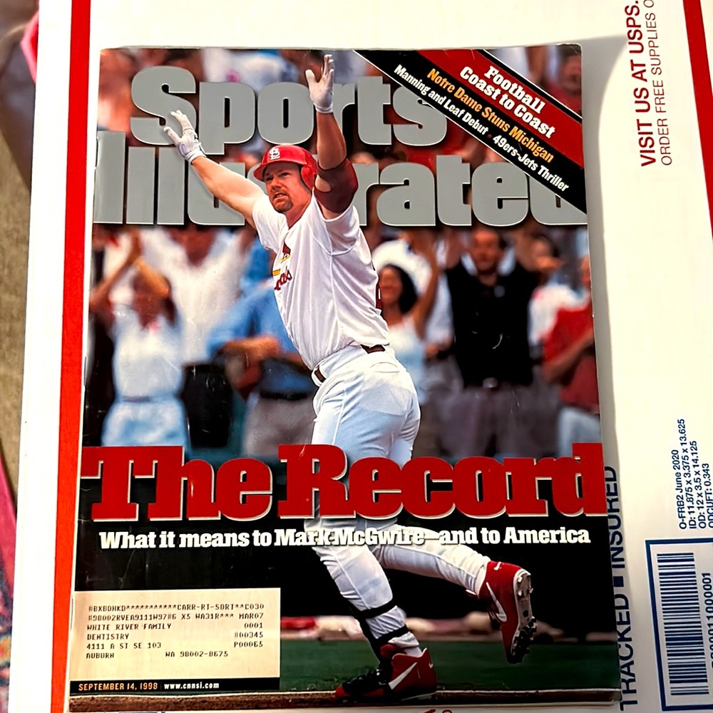 Mark McGwire & Sammy Sosa HR collection